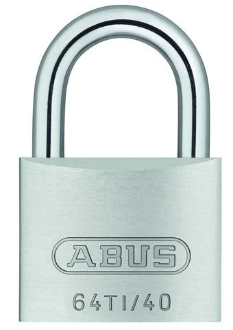 Abus cilinderhangslot 64TI/40 aluminium 40x15mm