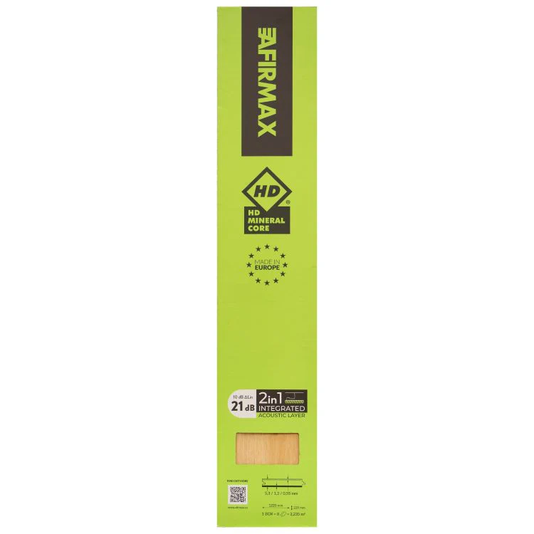 Afirmax click PVC vloer Legnar Acoustic V-groef Hartford Oak 2,235m² - Image 3