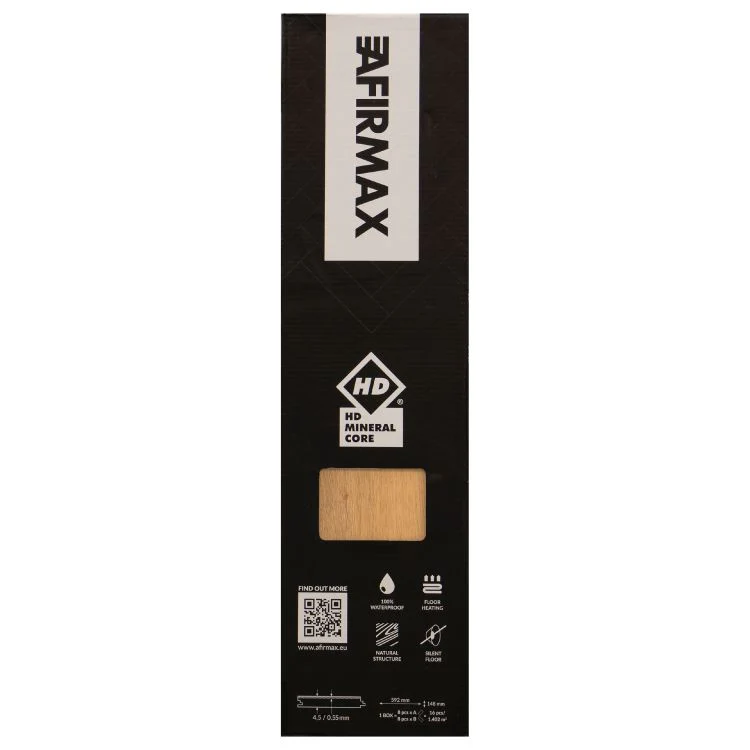 Afirmax click PVC vloer Legnar Herringbone V-groef Garda Oak 1,402m² - Image 3