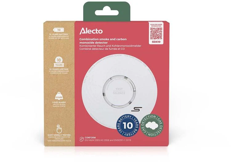 Alecto rook- en koolmonoxidemelder SDX10 - Image 5