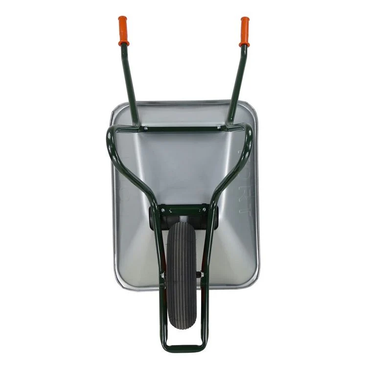 Altrad Fort kruiwagen staal zilver 85L - Image 4