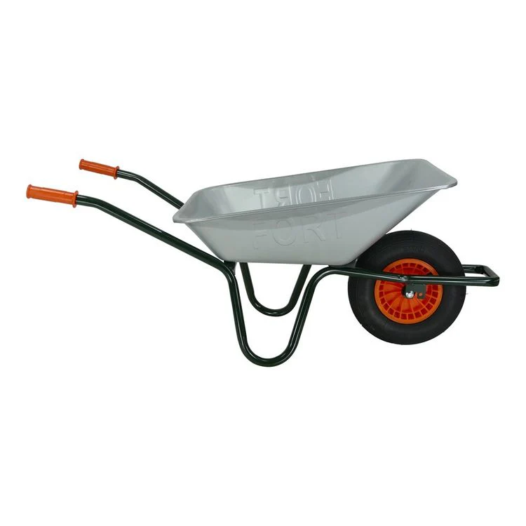 Altrad Fort kruiwagen staal zilver 85L - Image 5