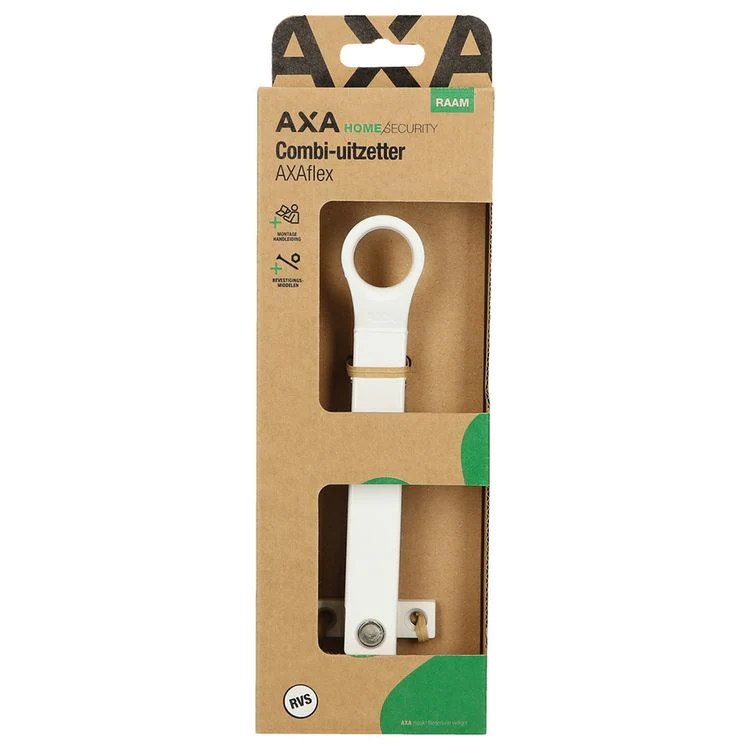 AXA Home Security combi-uitzetter RVS 18cm wit - Image 3
