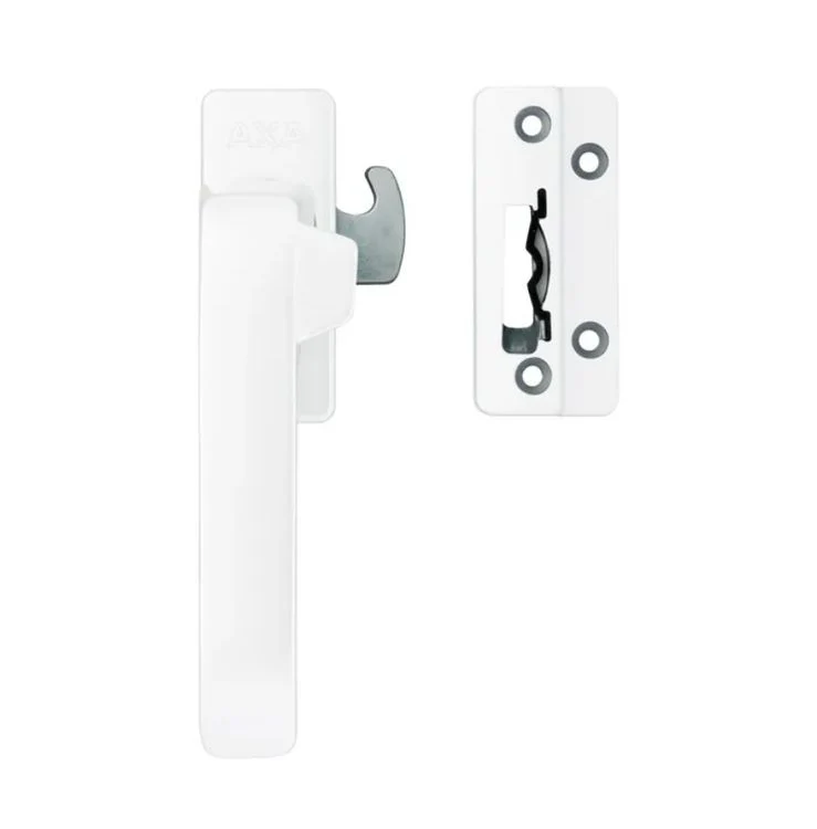 AXA Home Security raamsluiting 3327 linksdraaiend alu 14,5cm wit