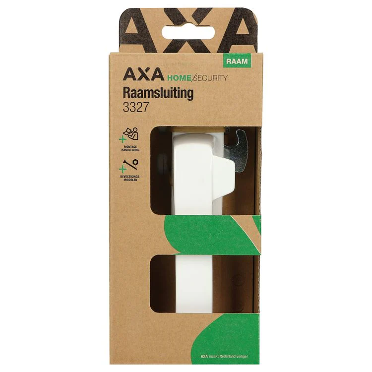 AXA Home Security raamsluiting 3327 linksdraaiend alu 14,5cm wit - Image 4