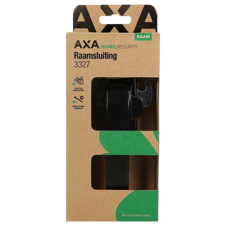 AXA Home Security raamsluiting 3327 linksdraaiend alu 14,5cm zwart - Image 4