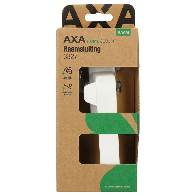 AXA Home Security raamsluiting 3327 rechtsdraaiend alu 14,5cm wit - Image 3