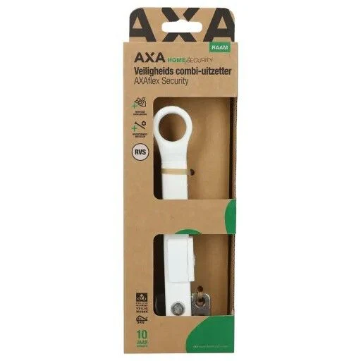 AXA Home Security veiligheids combi-uitzetter RVS 18,2cm wit - Image 4