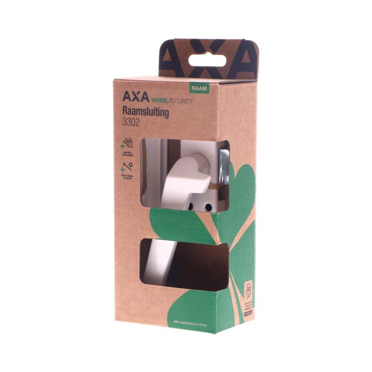 AXA raamsluiting linksdraaiend aluminium wit - Image 3