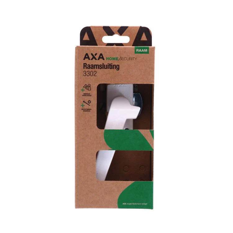 AXA raamsluiting linksdraaiend aluminium wit - Image 5