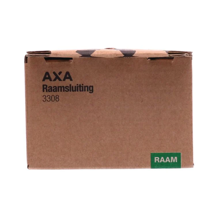 AXA raamsluiting met drukknop linksdraaiend aluminium wit - Image 2