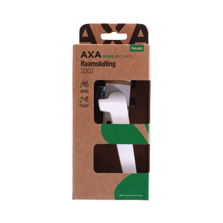 AXA raamsluiting rechtsdraaiend aluminium wit - Image 5