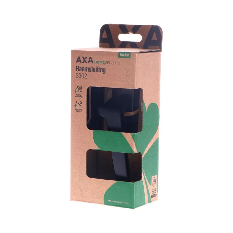 AXA raamsluiting rechtsdraaiend aluminium zwart - Image 3