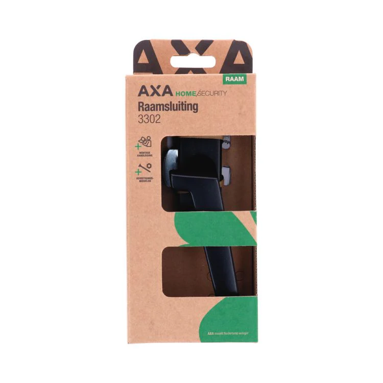 AXA raamsluiting rechtsdraaiend aluminium zwart - Image 5