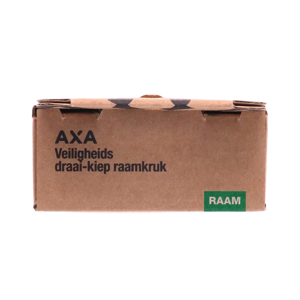 AXA veiligheidsdraaikiep raamkruk binnendraaiend aluminium wit SKG** - Image 2