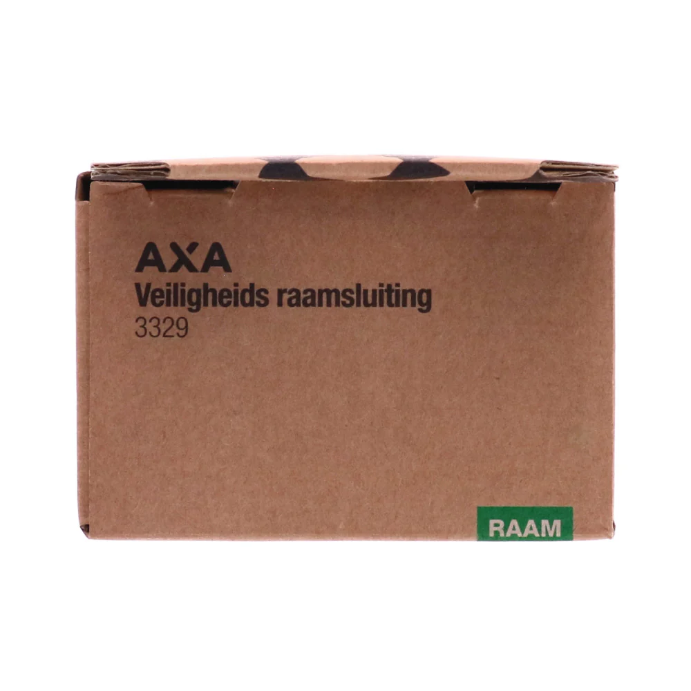 AXA veiligheidsraamsluiting linksdraaiend aluminium zwart SKG* - Image 2