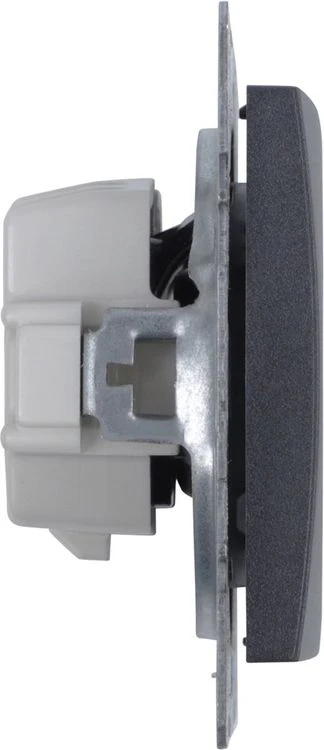 Berker inbouw stopcontactdoos 1-voudig antraciet - Image 4