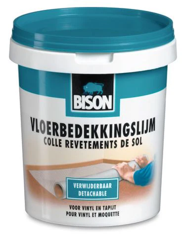 Bison vloerbedekkingslijm verwijderbaar 750gr