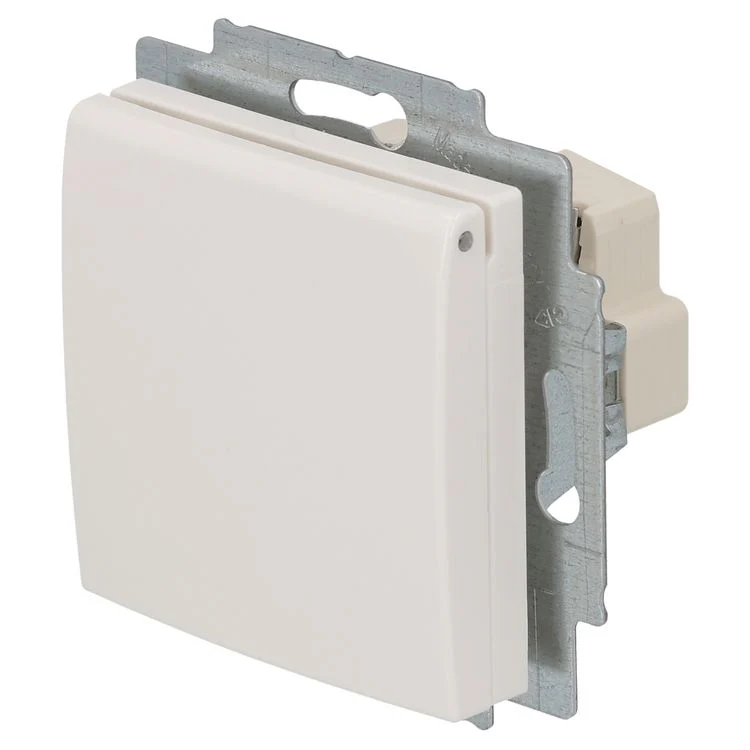 Busch-Jaeger inbouw stopcontactdoos met klep 1-V randaarde polar wit - Image 4