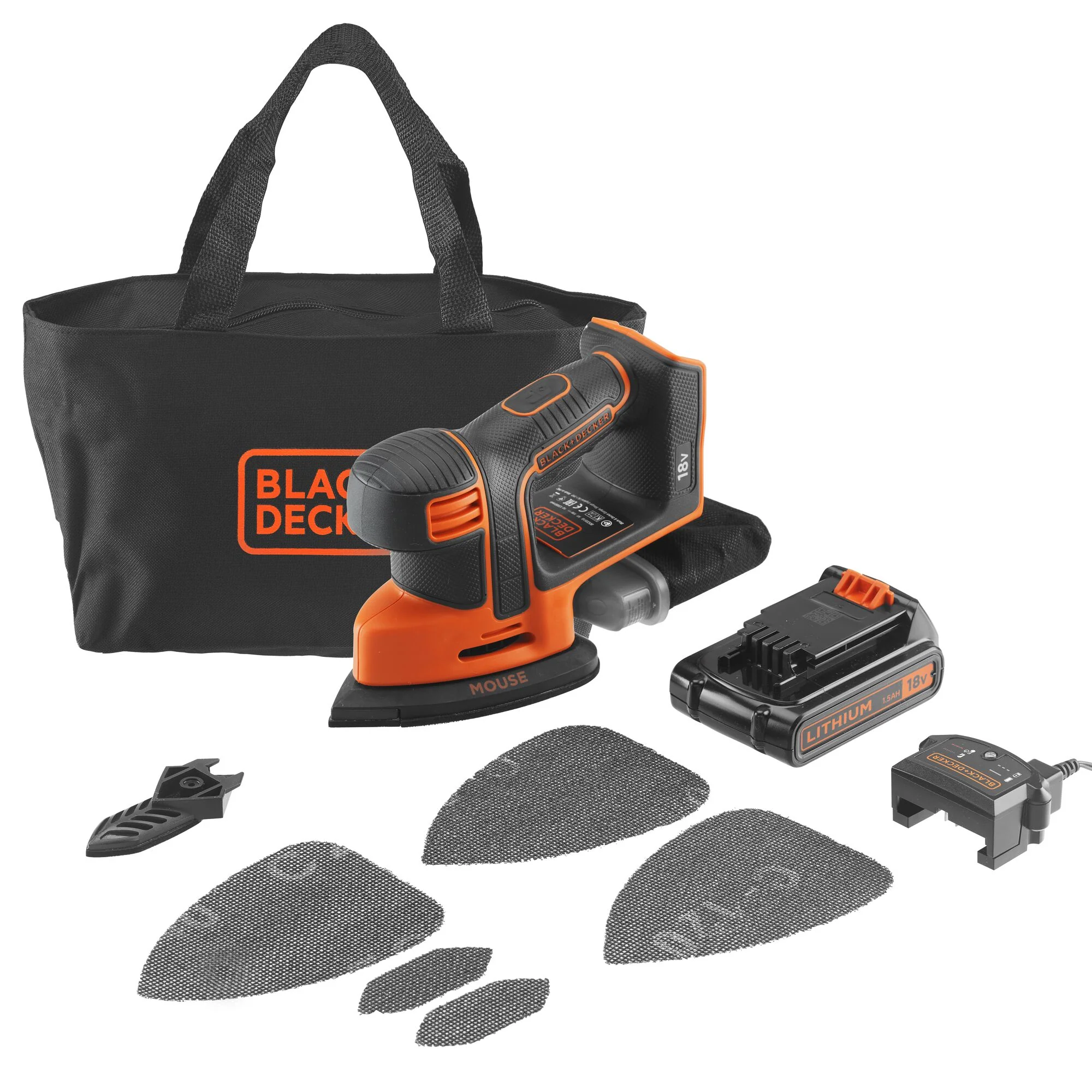 Black & Decker accu deltaschuurmachine BDCDS18-QW 18V incl. accu - Image 2