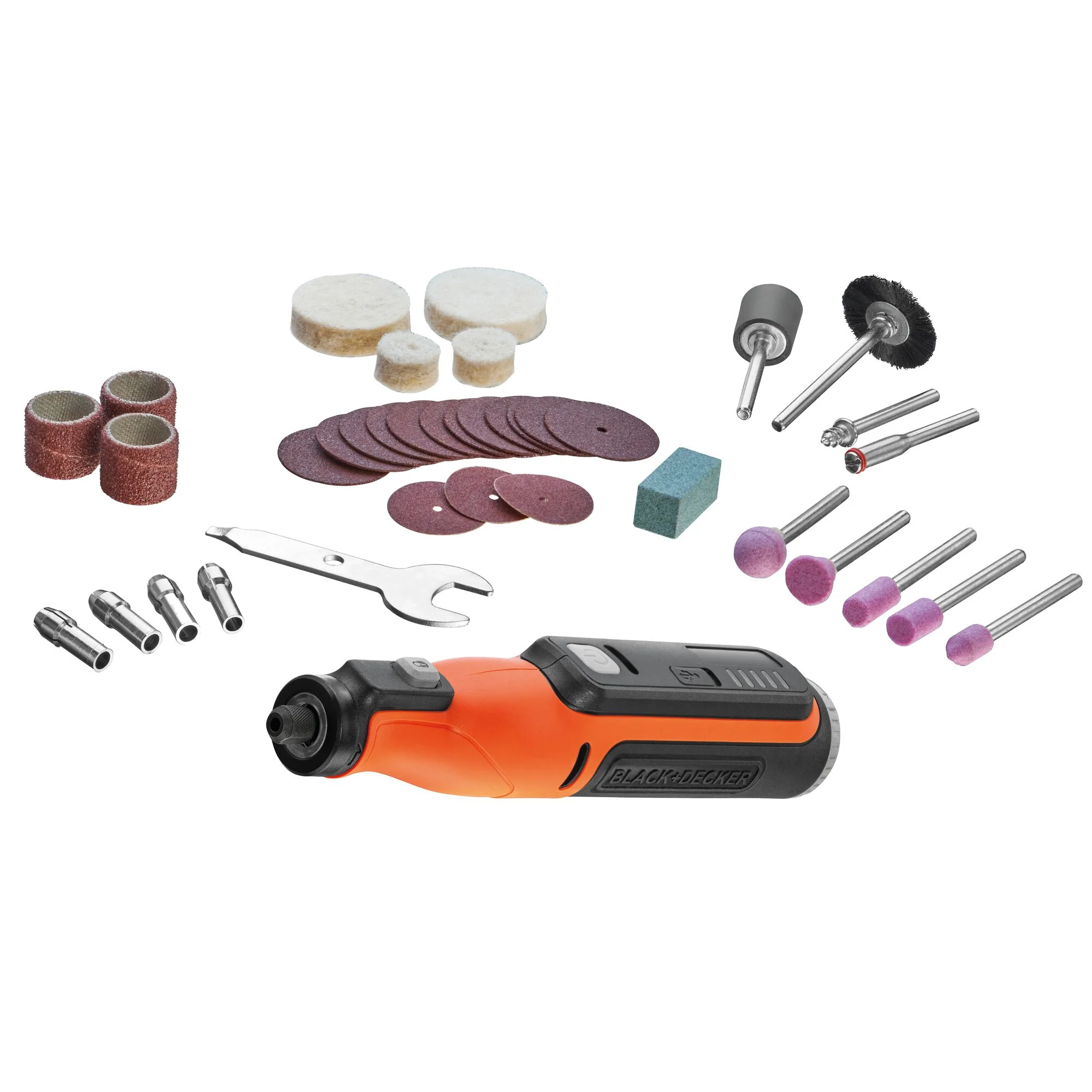 Black & Decker accu oscillerende multitool BCRT8I 7,2V incl. koffer - Image 5
