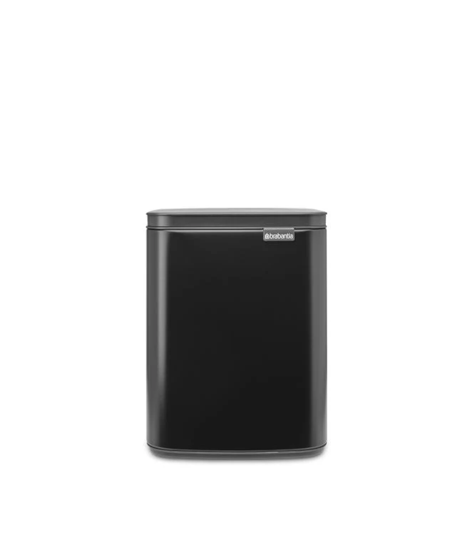 Brabantia afvalemmer Bo matt black 7L - Image 5