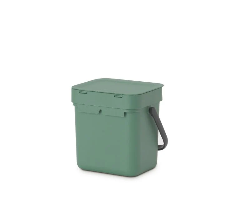 Brabantia afvalemmer Sort & Go fir green 3L - Image 2
