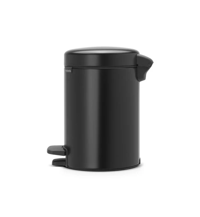 Brabantia pedaalemmer NewIcon matt black 3L - Image 2