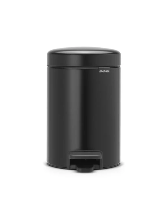 Brabantia pedaalemmer NewIcon matt black 3L - Image 3