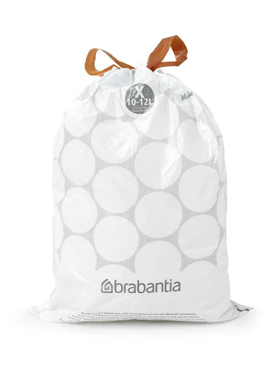 Brabantia vuilniszak PerfectFit met trekband 10-12L 20st - Image 2