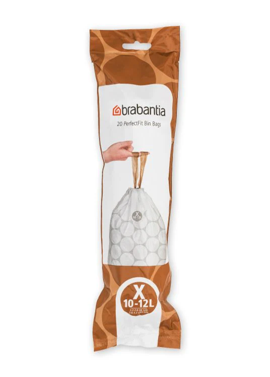Brabantia vuilniszak PerfectFit met trekband 10-12L 20st - Image 3