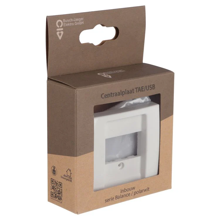 Busch-Jaeger Balance centraalplaat TAE/USB polarwit - Image 5