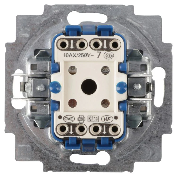 Busch-Jaeger inbouw schakelaar kruis crème - Image 2