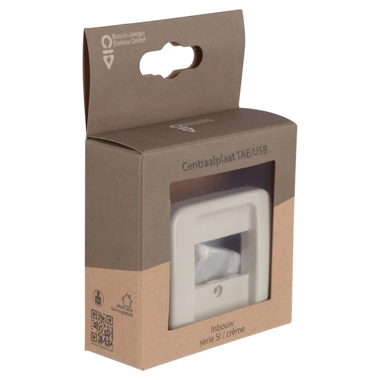 Busch-Jaeger SI centraalplaat TAE/USB polarwit - Image 5
