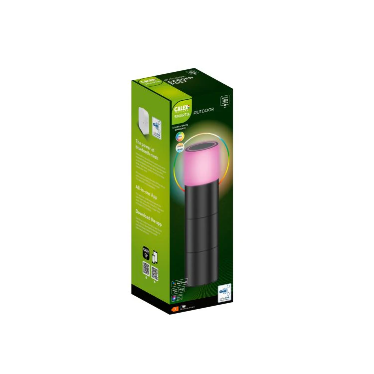 Calex buitenlamp Smart tuinpaal zwart - Image 2