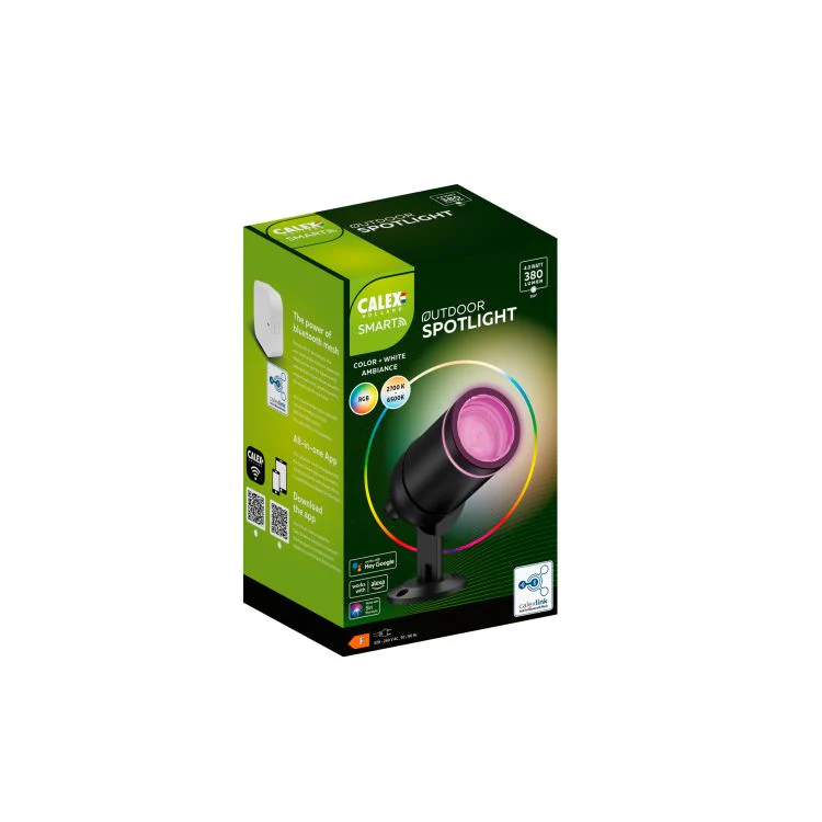 Calex buitenlamp Smart tuinspot zwart - Image 2