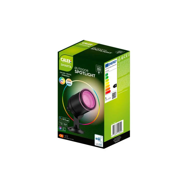 Calex buitenlamp Smart tuinspot zwart - Image 3