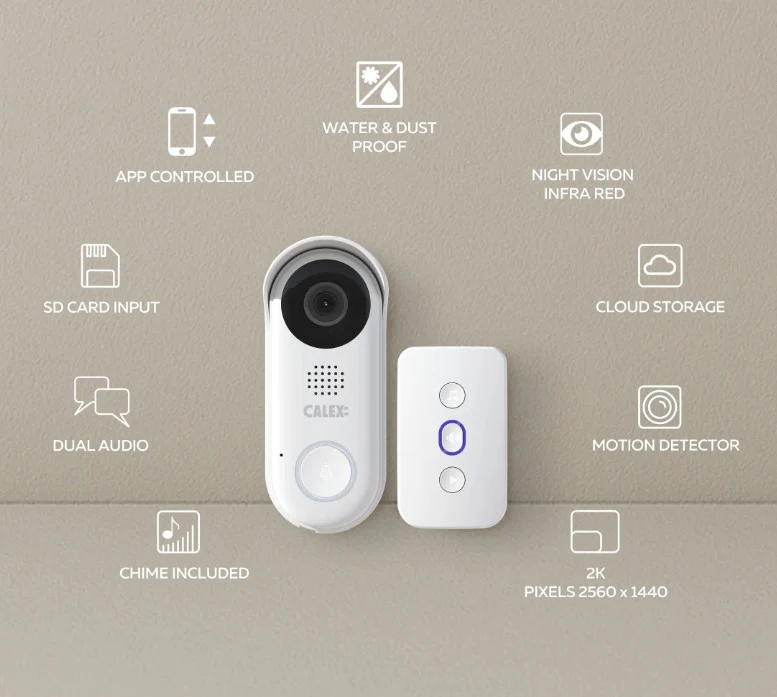 Calex Smart deurbelset met bewegingsmelder - Image 6