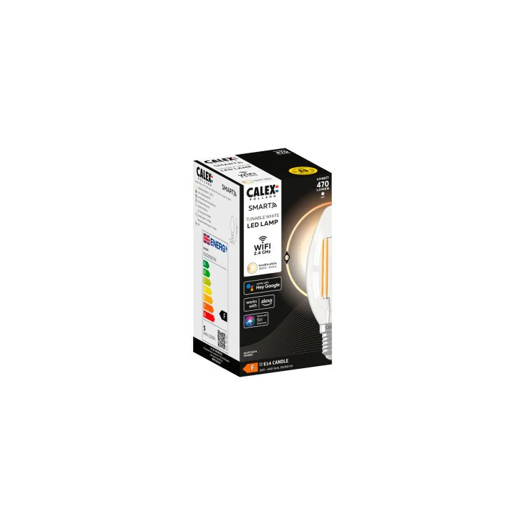 Calex Smart LED lamp filament dimbaar E14 helder warm wit 4,9W 470LM - Image 3