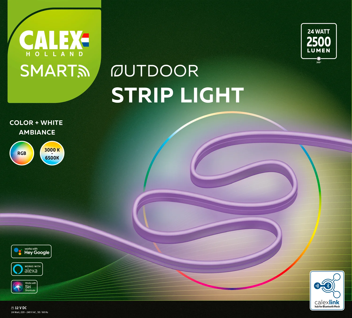 Calex Smart LED strip RGBWW 5m dimbaar - Image 4