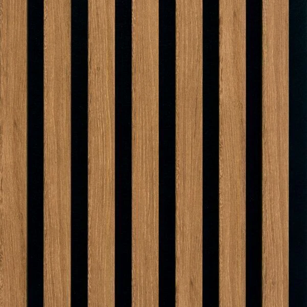 CanDo Decowall Acoustic wandpaneel brons eiken 260x30cm 2st - Image 2