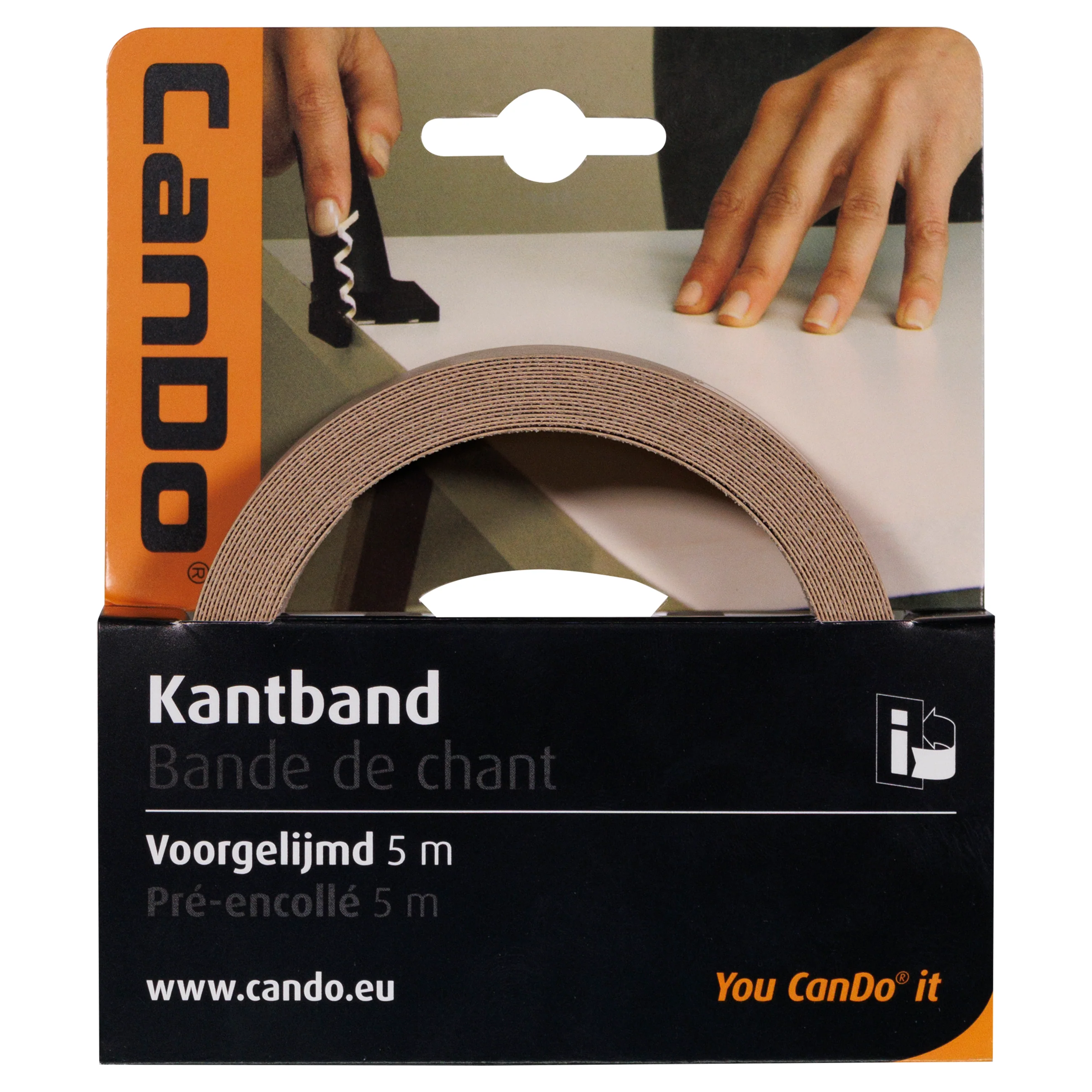 CanDo kantband donker eiken 24mm 5m - Image 5