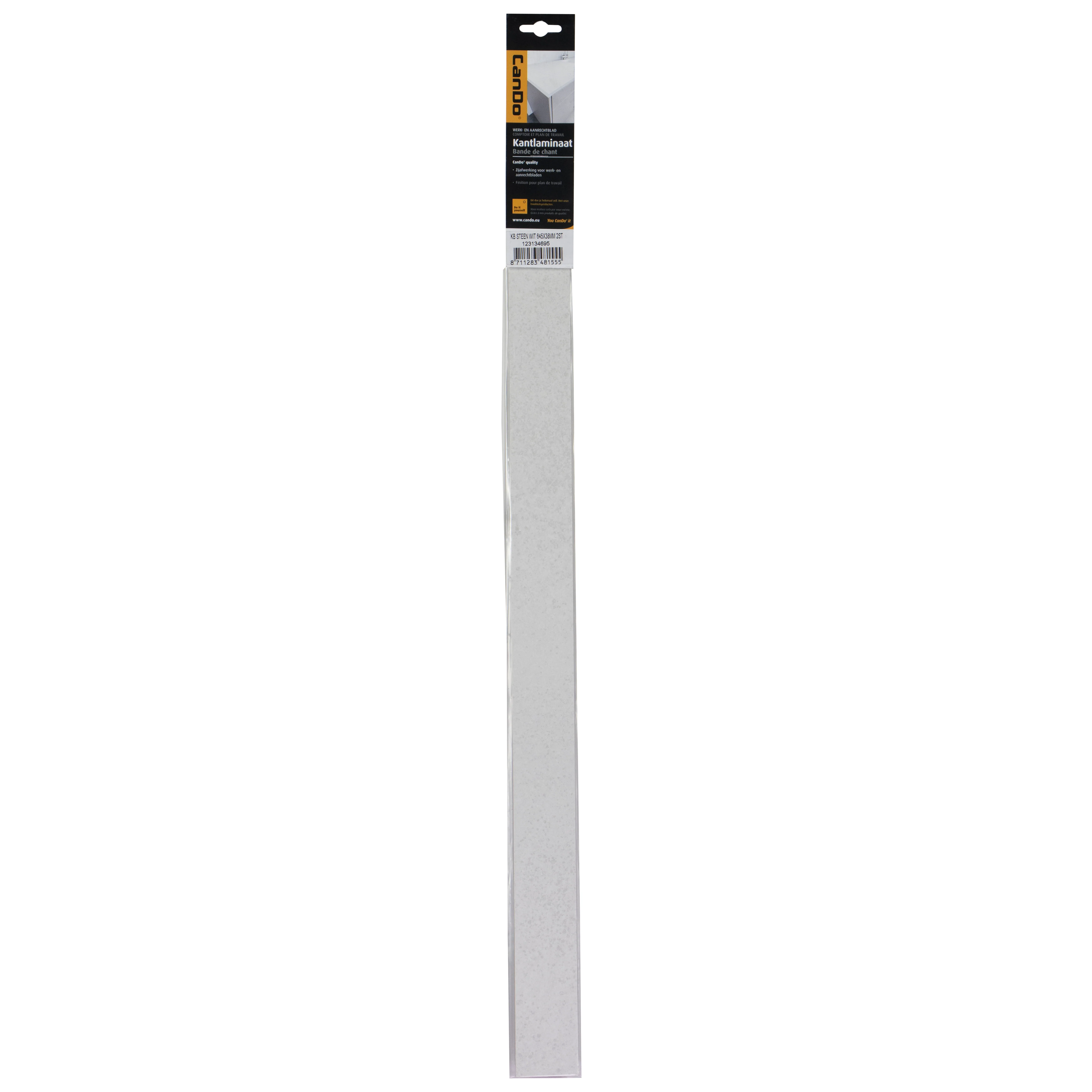 CanDo kantband effen staalgrijs 3,8x60,5cm 2st - Image 2