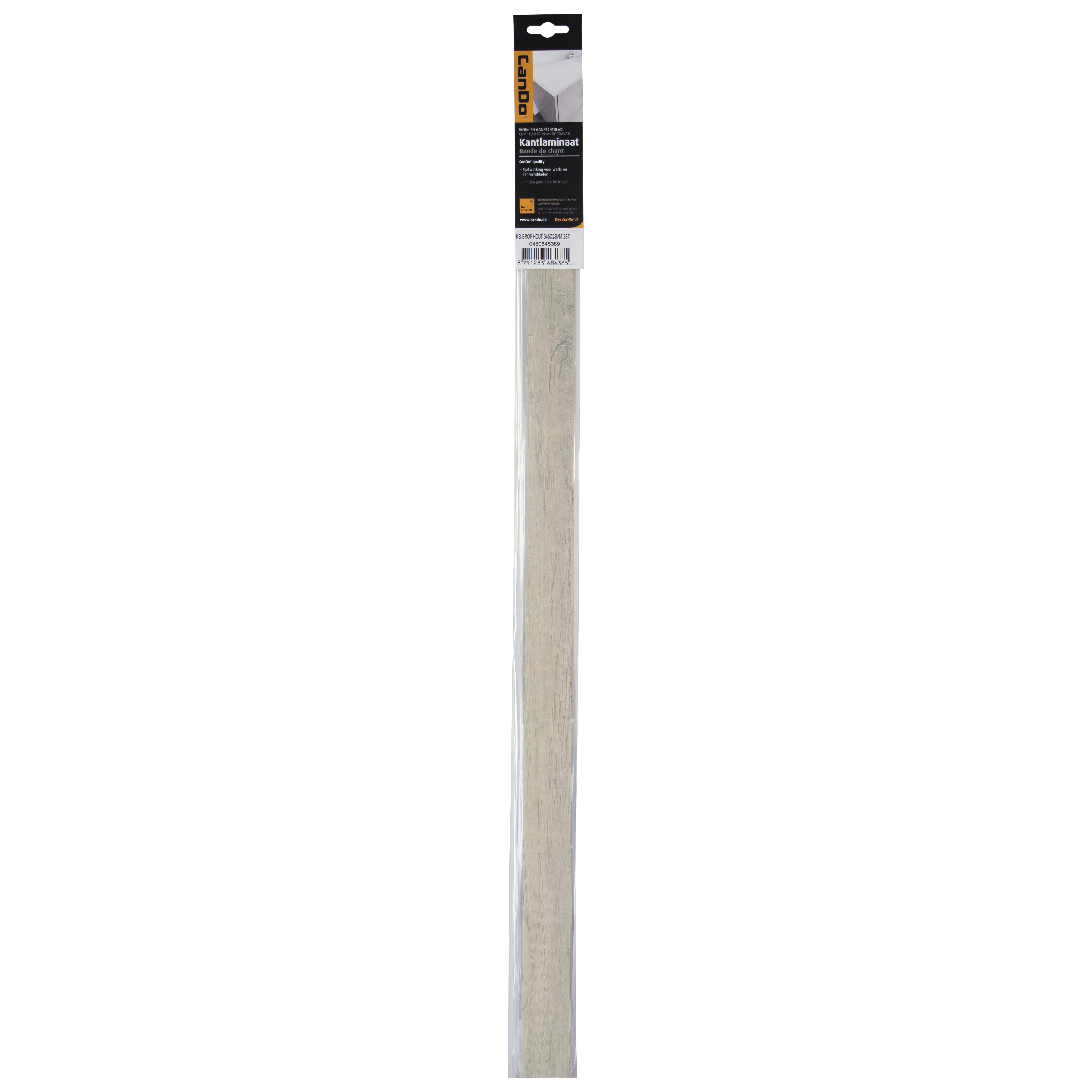 CanDo kantband grof hout 2,8x60,5cm 2st - Image 2