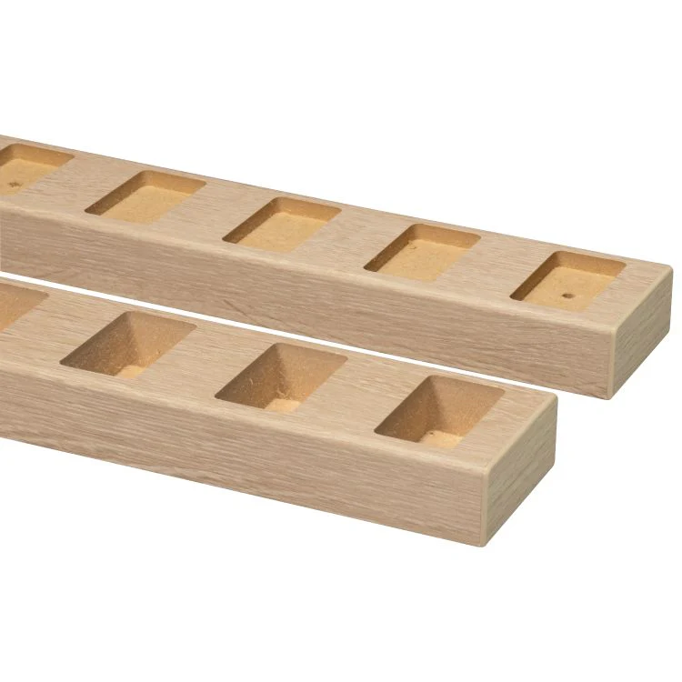 CanDo roomdivider profiel recht MDF natuur eiken 100x6,5x5,7cm - Image 5