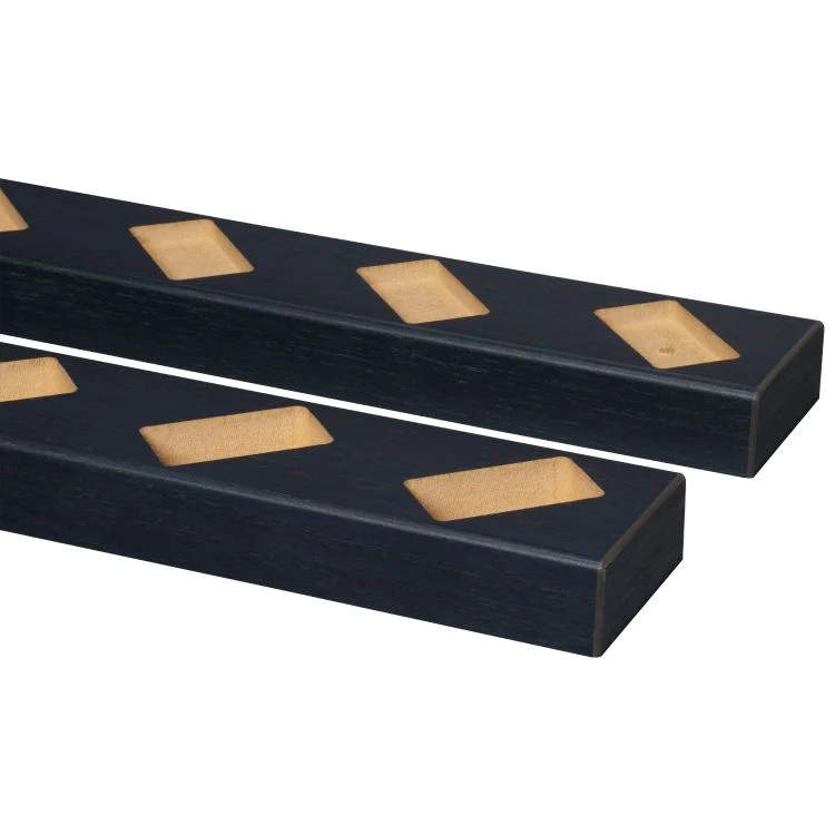 CanDo roomdivider profiel schuin MDF zwart 100x6,5x5,7cm - Image 4