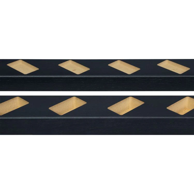 CanDo roomdivider profiel schuin MDF zwart 100x6,5x5,7cm - Image 5