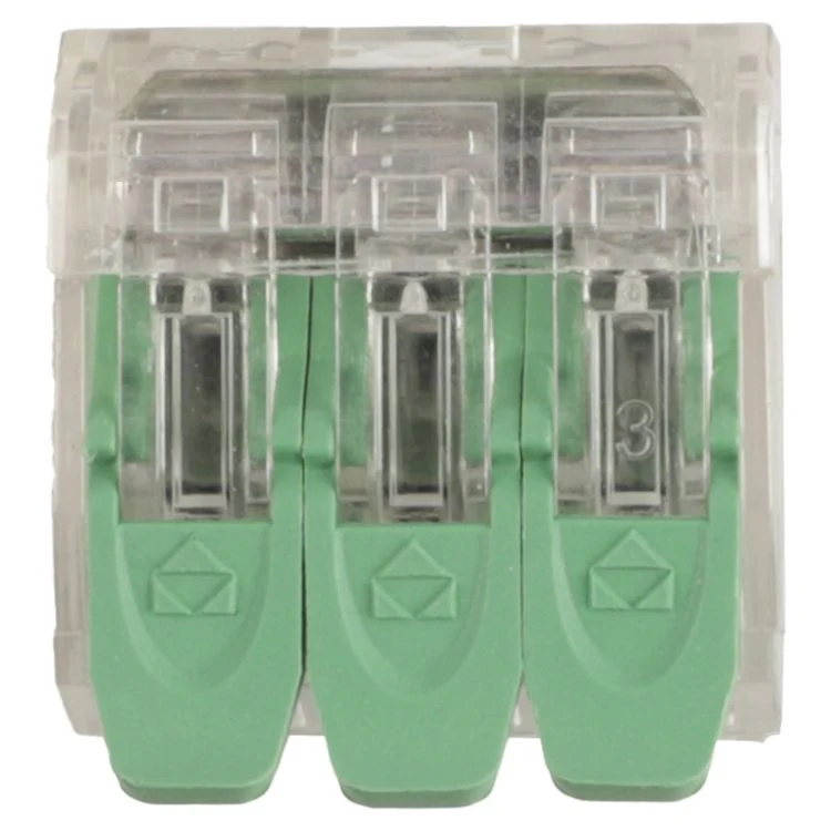 Conex lasklem 3-polig 0,2x4mm² 10st - Image 4