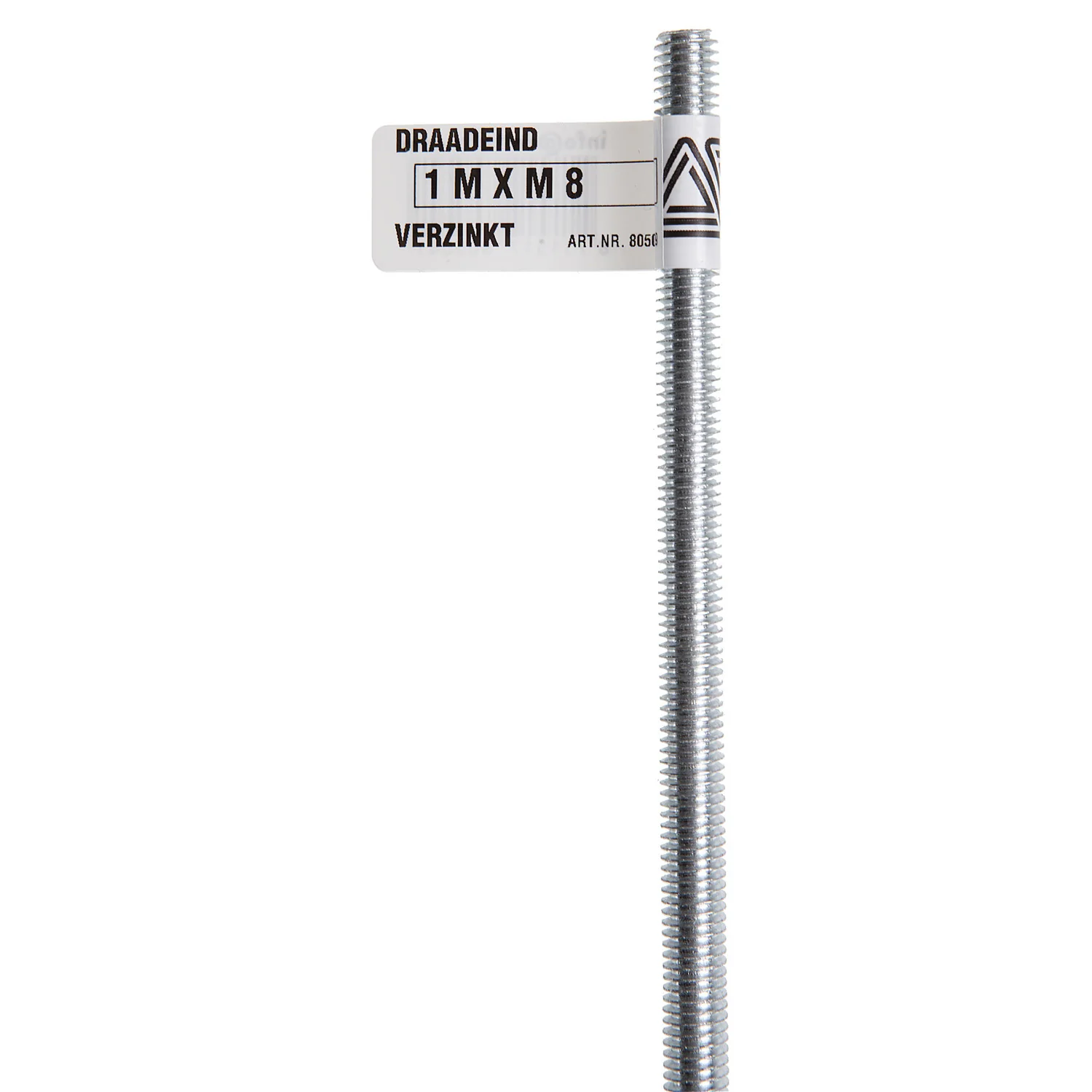 Deltafix draadeind verzinkt staal M5 1m