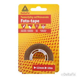 Deltafix fotoplakband transparant 6mm 10m